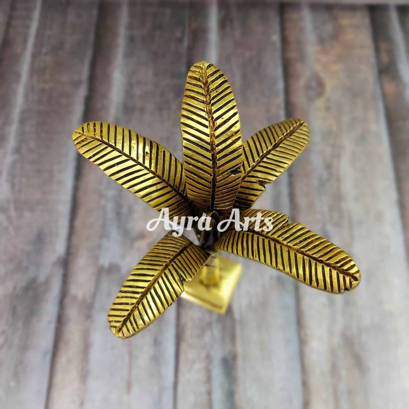 Brass Banana Tree - 9 inch Height | Symbol of Fertility and Prosperity
