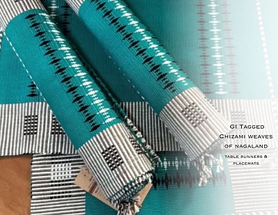Loin Loom Weaves of Nagaland (Table Runners)