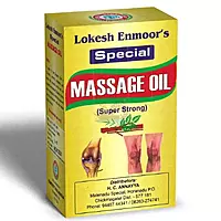 Lokesh Emnoor's Special Ayurvedic Massage Oil for Pain Relief & Relaxation | Natural Herbal Blend