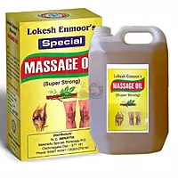 Lokesh Emnoor's Special Ayurvedic Massage Oil for Pain Relief & Relaxation | Natural Herbal Blend