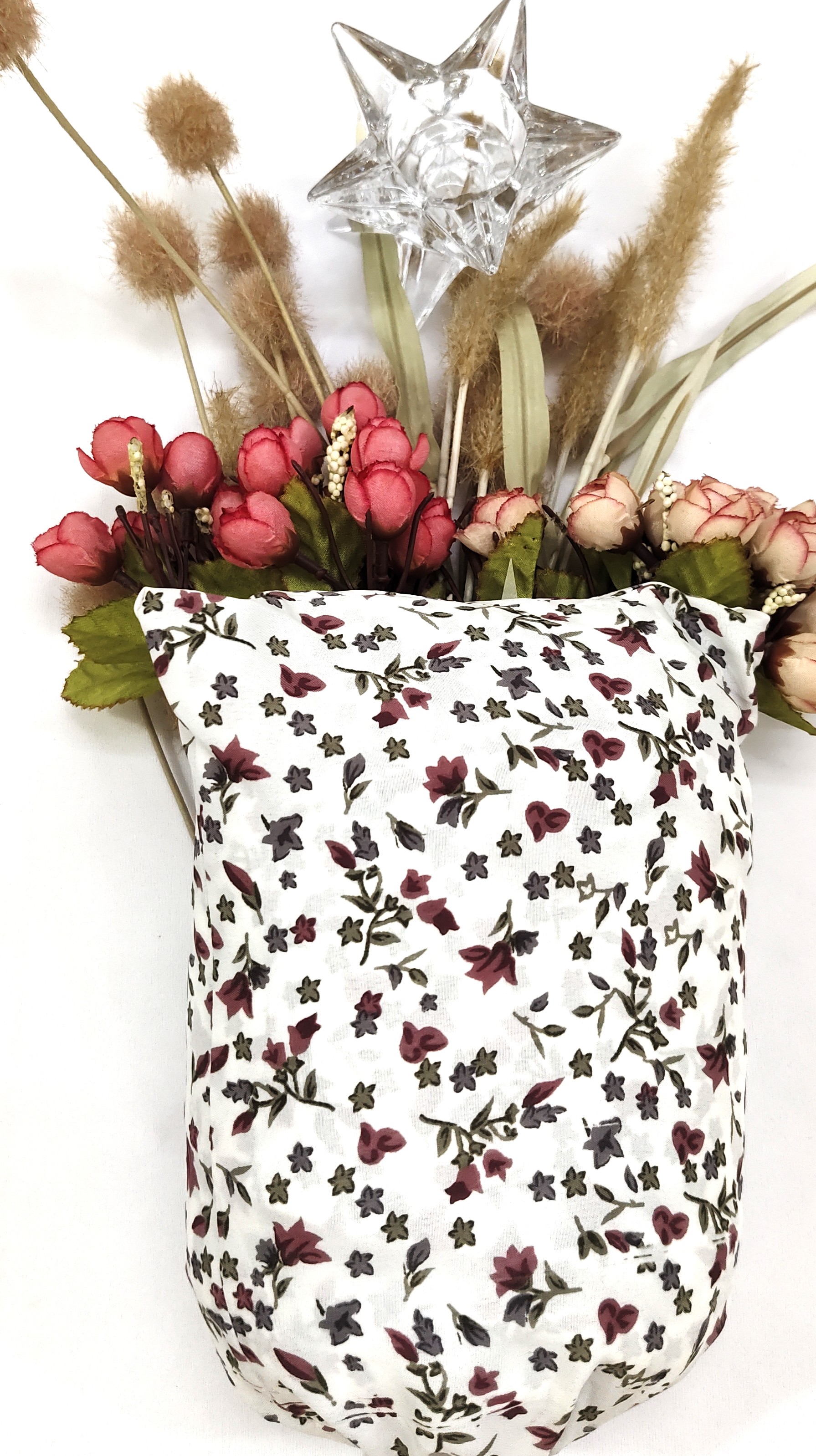 Soft Cotton Long Prayer Dress with Pouch