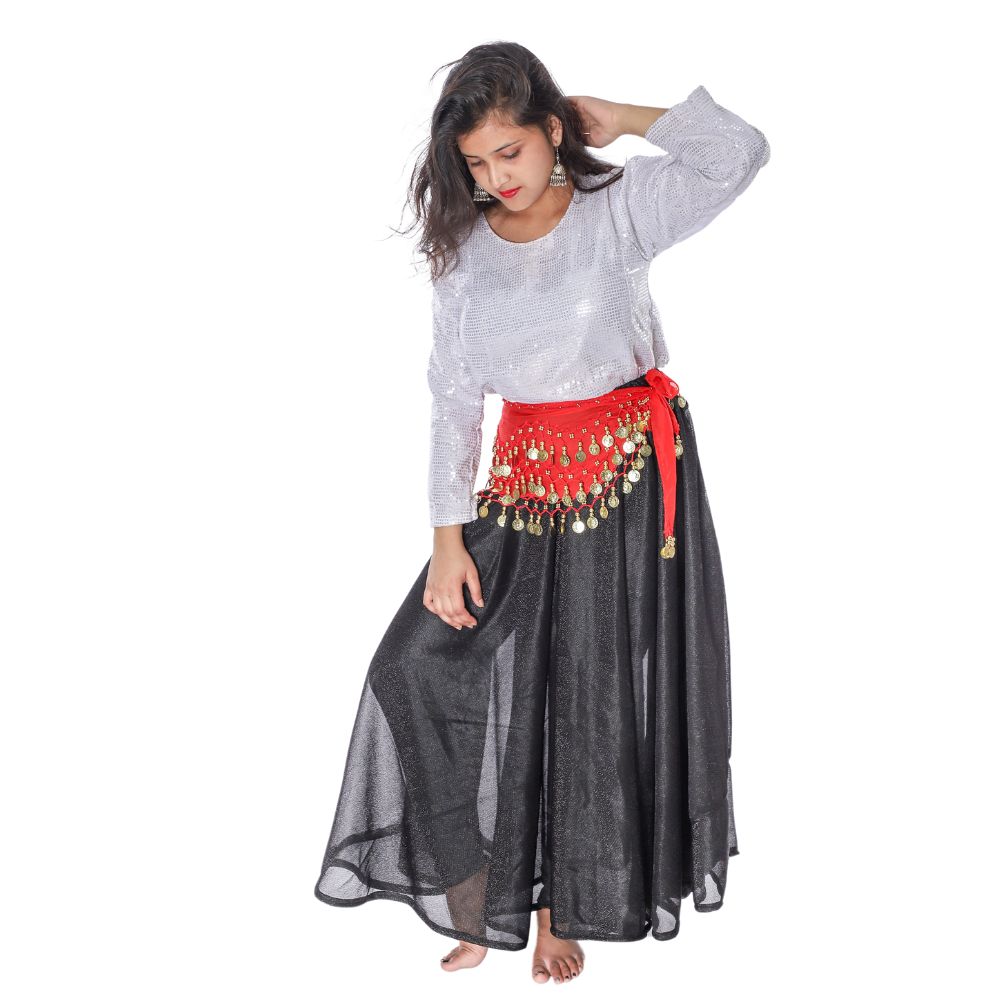 Western Dance Long Skirt Top Fancy Dress Western Dance Long Skirt Top Fancy Dress