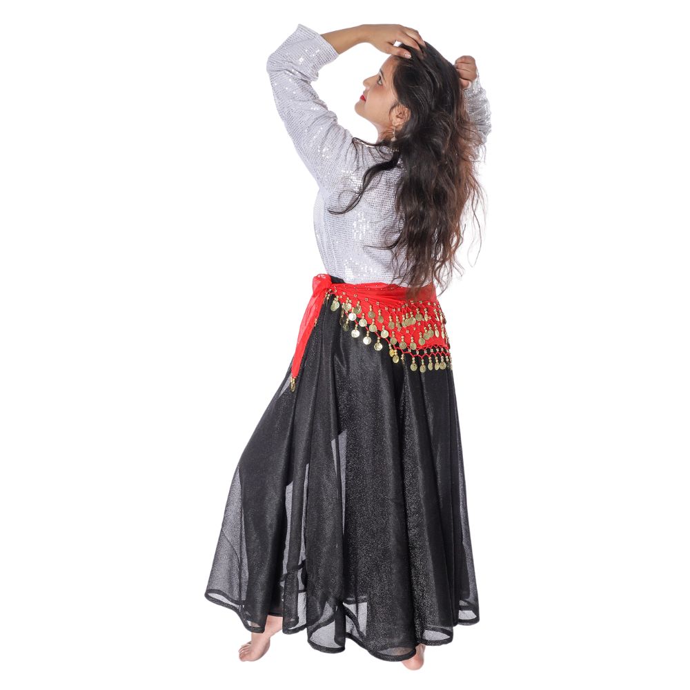 Western Dance Long Skirt Top Fancy Dress Western Dance Long Skirt Top Fancy Dress