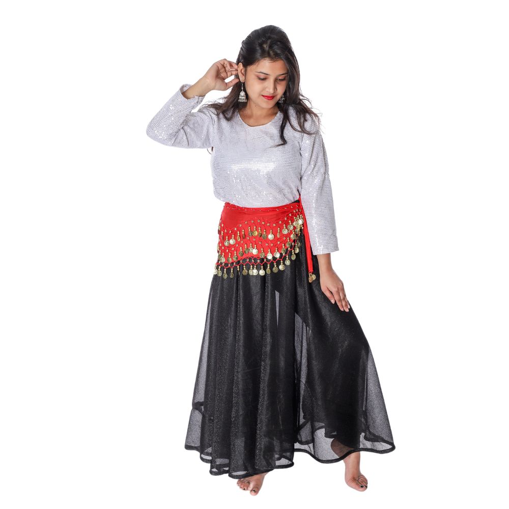 Western Dance Long Skirt Top Fancy Dress