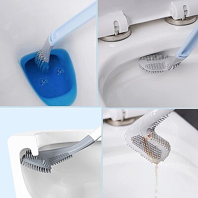 Golf Head Toilet Brush Cleaner Brush 360° Flexible Deep Cleaning Golf Head Toilet Brush Cleaner Brush 360° Flexible Deep Cleaning