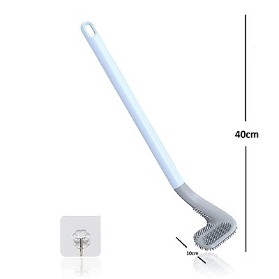 Golf Head Toilet Brush Cleaner Brush 360° Flexible Deep Cleaning Golf Head Toilet Brush Cleaner Brush 360° Flexible Deep Cleaning