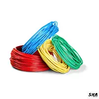 1.0sqmm Flexible House Wires (FR YELLOW Color - 30 meters Coil) - Sha360