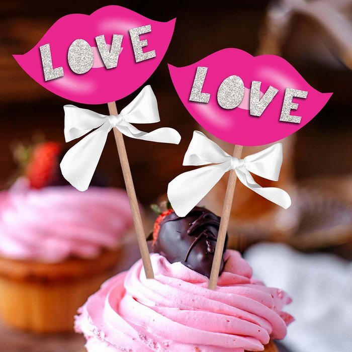 Love Popup Topper(Pack of 3)