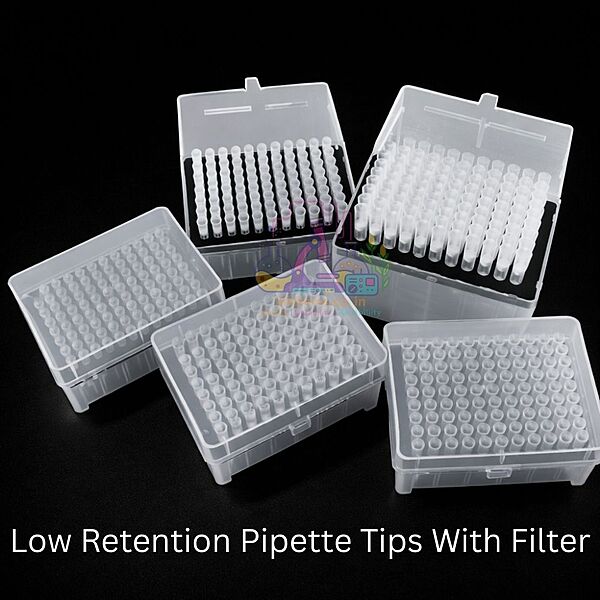 Low Retention Pipette Tips With Filter