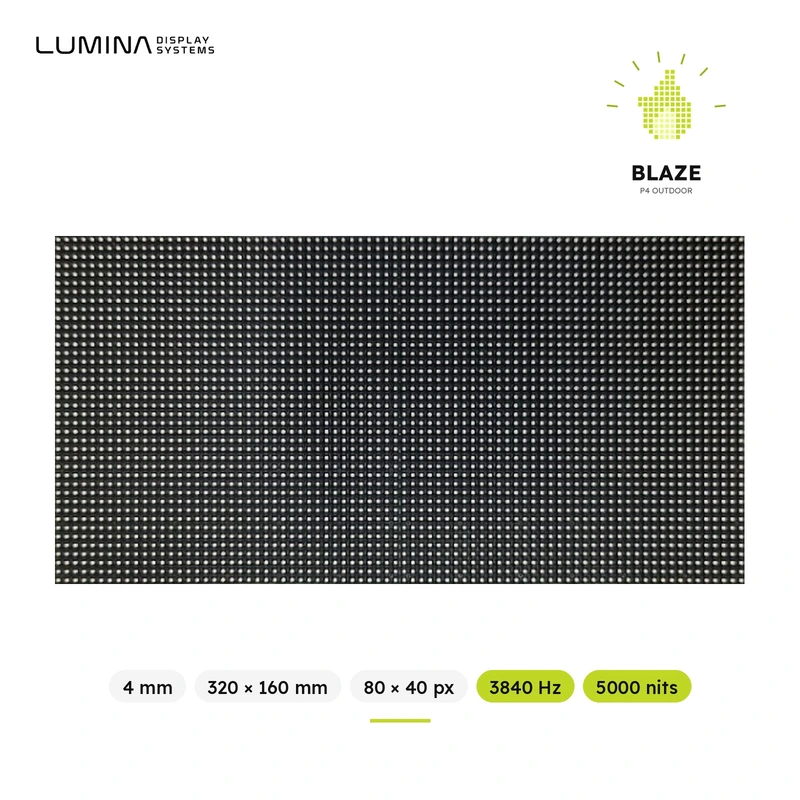 Lumina Blaze P4 Outdoor LED Module | 5000 nits SMD1921