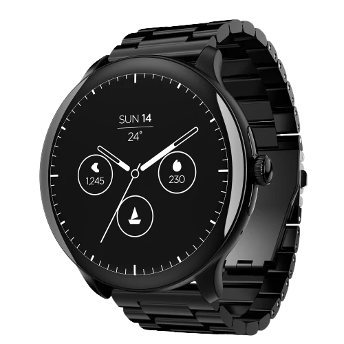 boAt Lunar Connect Pro Smartwatch Metallic Black