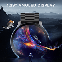 boAt Lunar Connect Pro Smartwatch Metallic Black