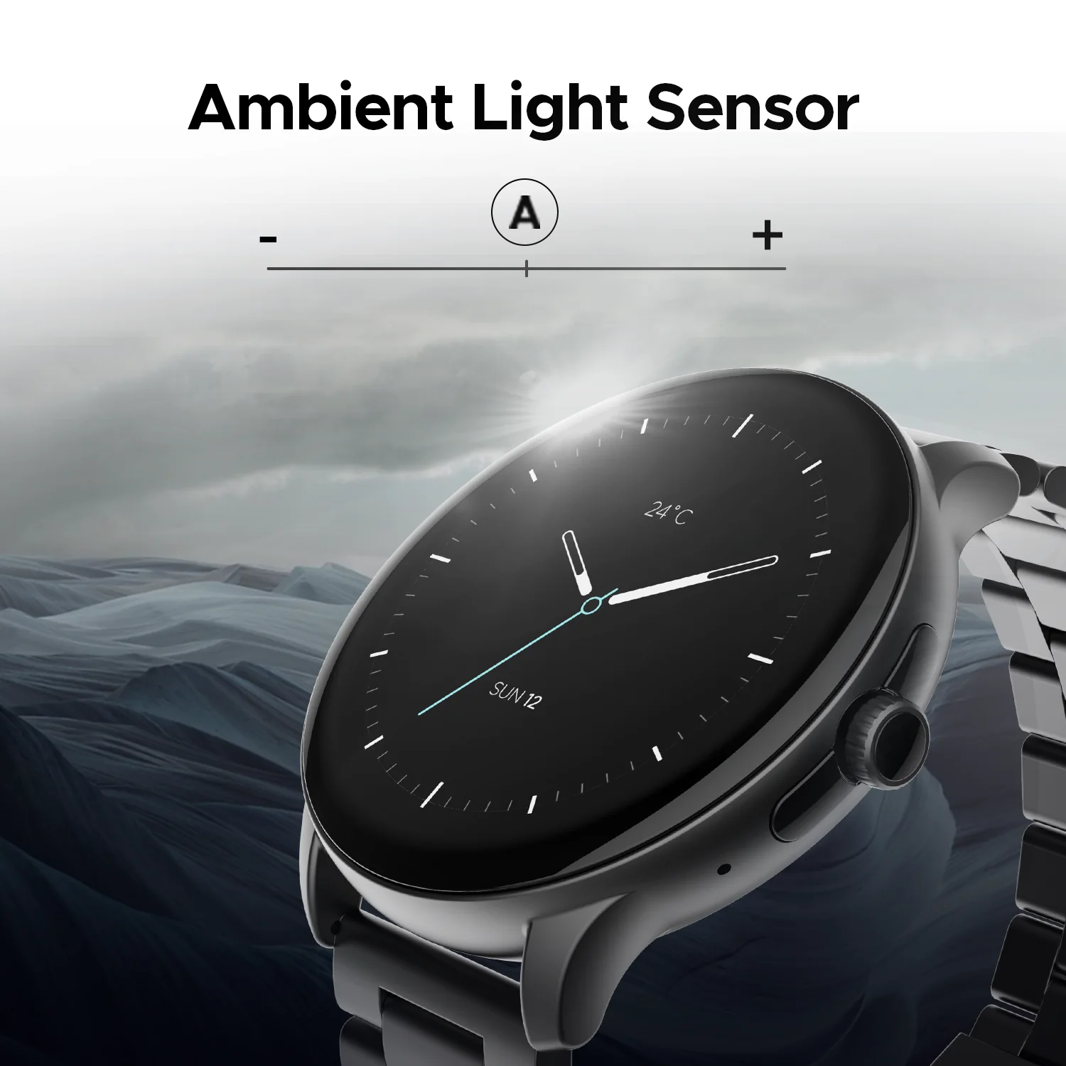 boAt Lunar Connect Pro Smartwatch Metallic Black