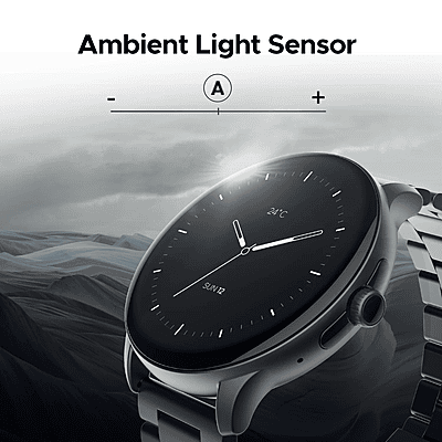 boAt Lunar Connect Pro Smartwatch Metallic Black boAt Lunar Connect Pro Smartwatch Metallic Black