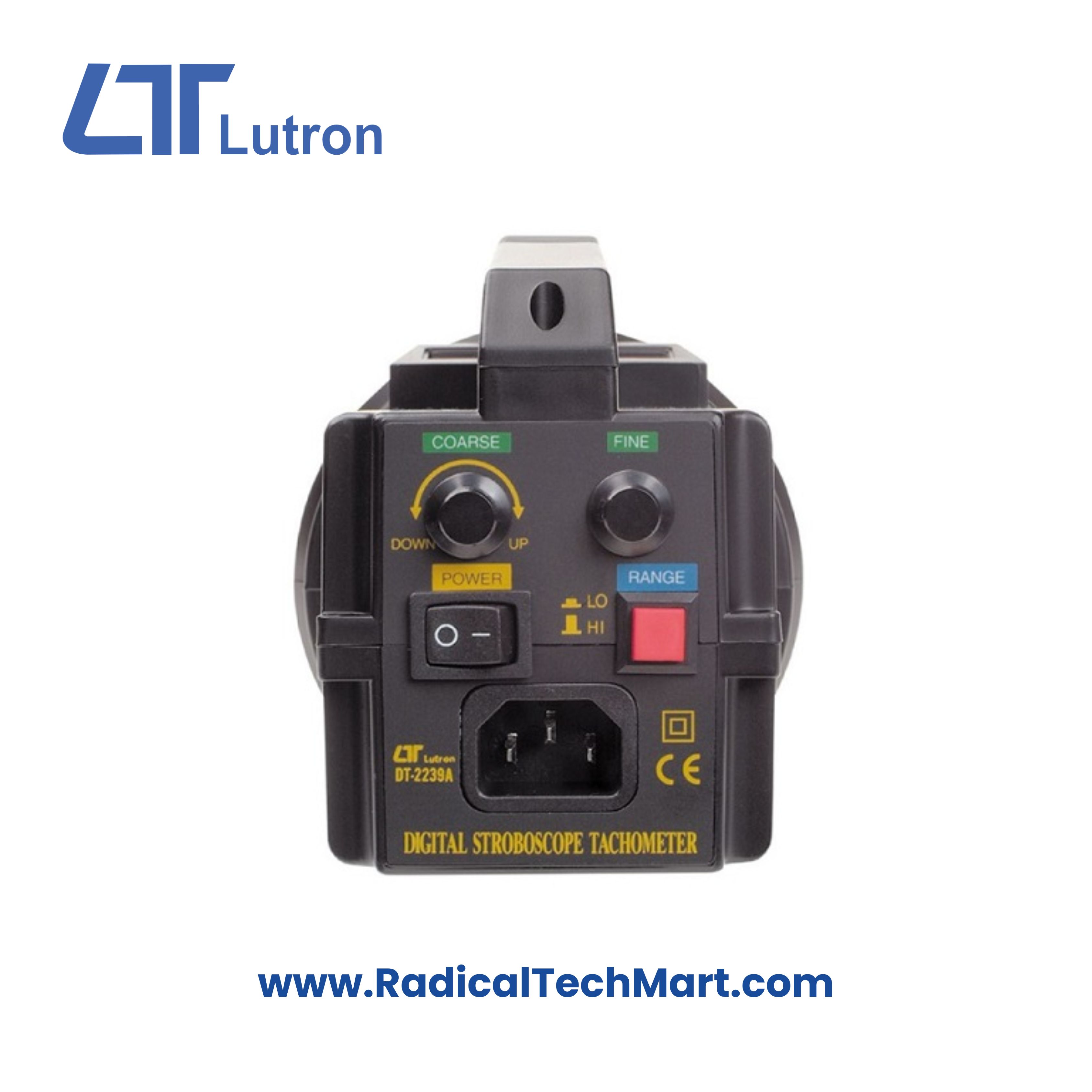 Lutron DT-2239A Digital Stroboscope – RPM & Motion Tester