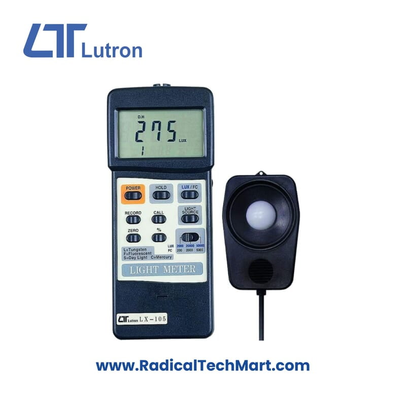 Lutron LX-105 Light Meter for accurate lighting measurements