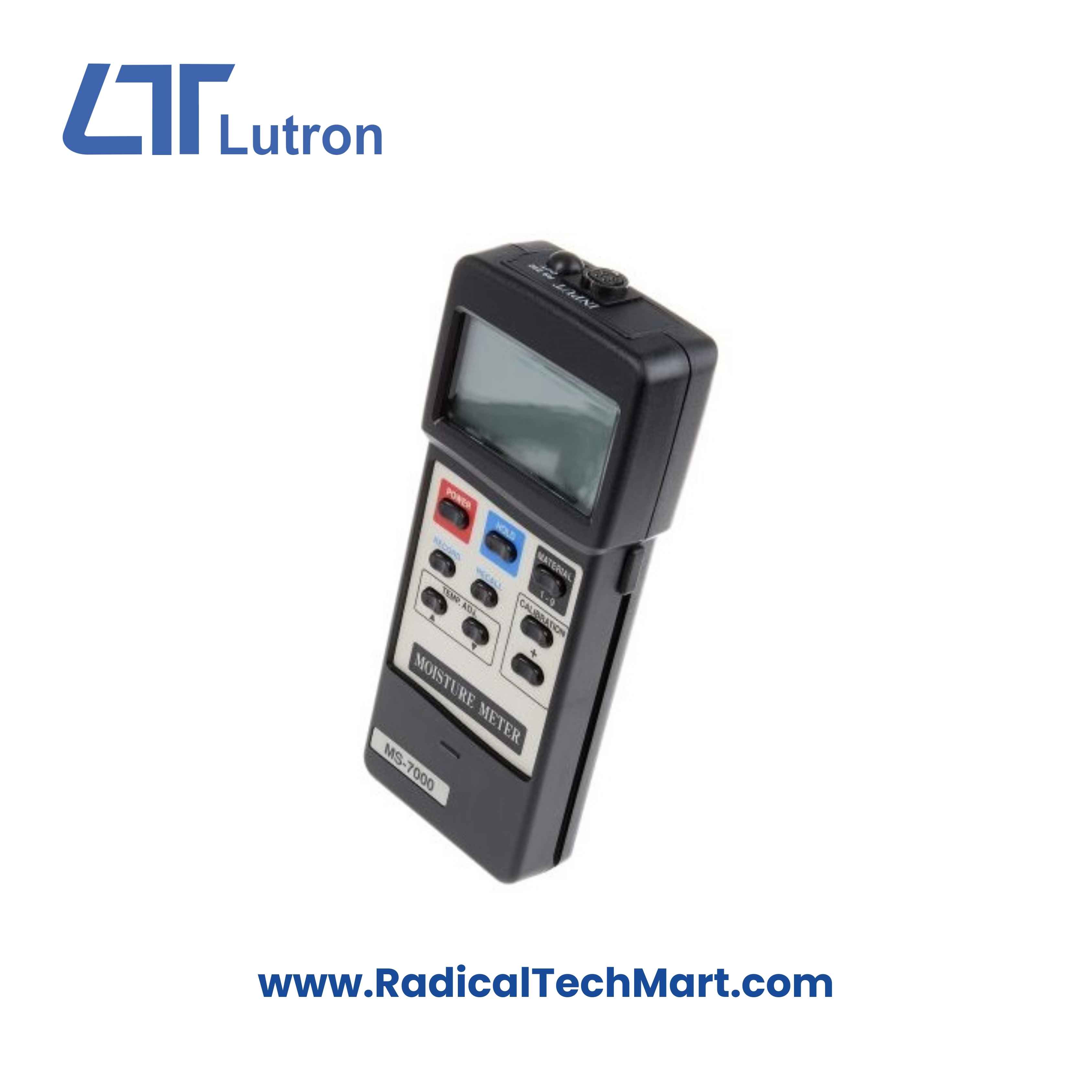 Lutron MS 7000 Digital Wood Moisture Meter for Timber Measurement