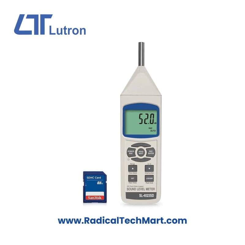 Lutron SL-4023SD Sound Level Meter with SD card and LCD display