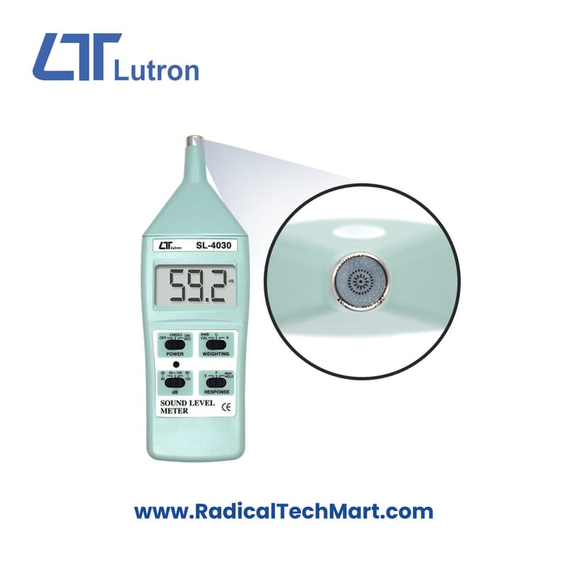 Lutron SL-4030 Sound Level Meter with LCD display and compact design