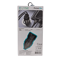 Lyne Piston 15V Car Charger – Fast Charging | Compact Design | Vehicle Charger