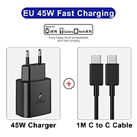 Lyne 45W PD USB-C Power Adapter – Fast Charging | Power Delivery | Laptop & Mobile Use