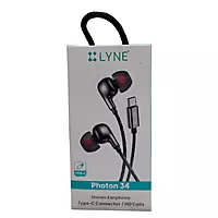 Lyne Photon 34 Wired Earphones – Clear Stereo Sound | In-Ear Design | Music & Calls