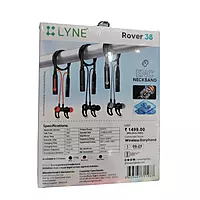 Lyne Rover 38 Wireless Bluetooth Neckband – Stereo Sound | Comfortable Fit | Music & Calls
