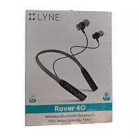 Lyne Rover 40 Wireless Bluetooth Neckband – Stereo Sound | Comfortable Fit | Music & Calls