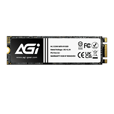 AGI M.2 SATA SSD, AI238-512 GB
