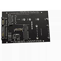 M.2 NGFF or mSATA SSD to SATA III Adapter – Convert M.2 to SATA | Easy Installation