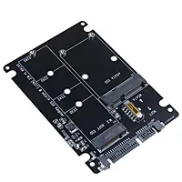 M.2 NGFF or mSATA SSD to SATA III Adapter – Convert M.2 to SATA | Easy Installation