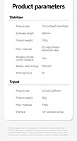neQra M05-AI-PRO-3 Axis Gimbal Stabilizer for Smartphone AI Tracking Camera Fill Light Full Func. Remote 7 Shooting Modes Extension Rod and Tripod. Best for for YouTube Insta Travel Action Adventure