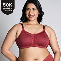 Nykd By Nykaa Everyday Cotton M-Frame Bounce Control Non-Padded Non-Wired Bra NYB101