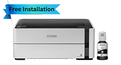Epson Eco Tank Monochrome Ink Tank A4 Printer-(M1170)
