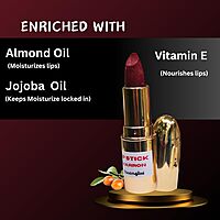 Harsha Naturals Lipstick – Maroon Shade