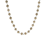 925 Silver Tied Thulasi Malai 8mm,108 Beads, 60 Inchs