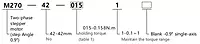 SiRON M270-42 Series Two-phase Stepper Motor