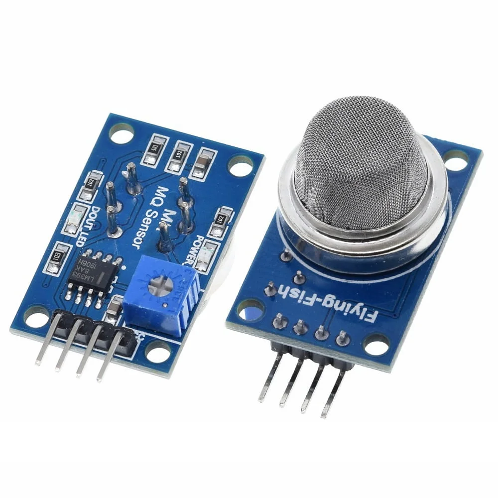 MQ2 gas sensor module for smoke and gas detection MQ2 gas sensor module for smoke and gas detection