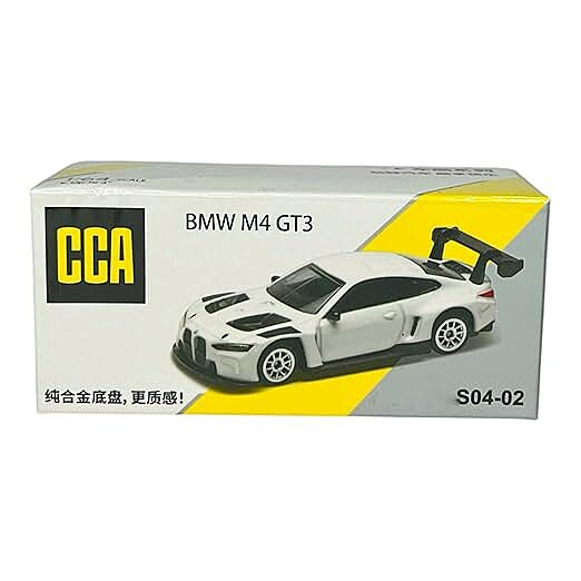 CCA BM M4 GT3 Licensed Diecast Model Car, 1:64