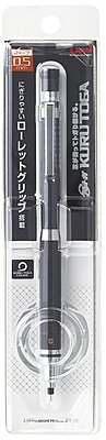 MITSUBISHI UNI KURUTOGA ROULETTE MECHANICAL PENCIL, 0.5MM, GUNMETAL