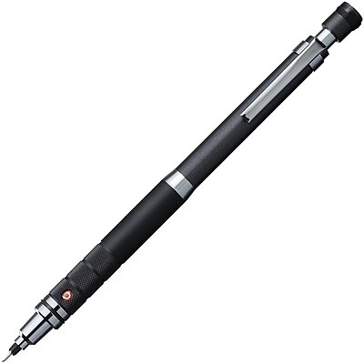 MITSUBISHI UNI KURUTOGA ROULETTE MECHANICAL PENCIL, 0.5MM, GUNMETAL