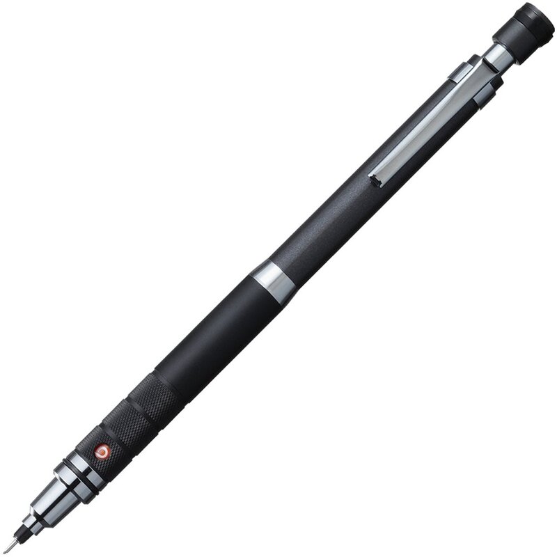 MITSUBISHI UNI KURUTOGA ROULETTE MECHANICAL PENCIL, 0.5MM, GUNMETAL