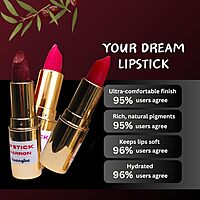 Harsha Naturals Lipstick – Maroon Shade