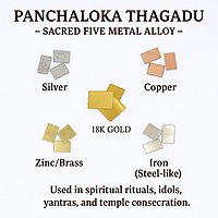 Panchaloga Thagadu - Gold, Silver, Copper, Zinc, lead  (Five Metals)
