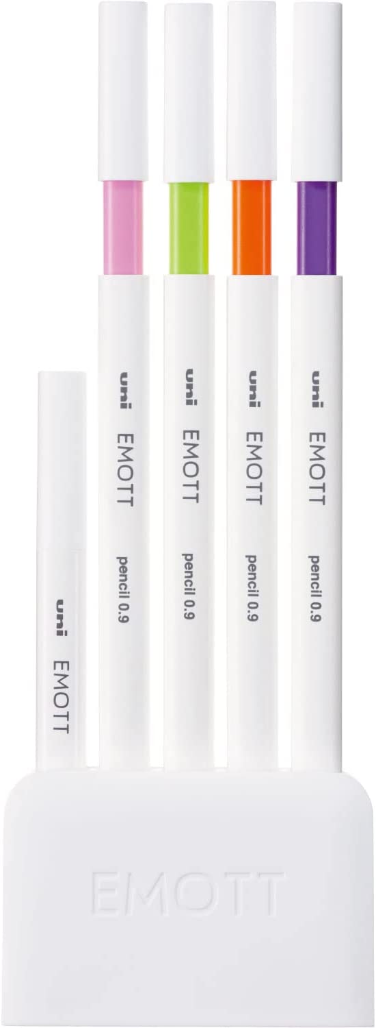 Uni-ball Emott Pencil 0.9 4 Colors No.2 Tropical Colors