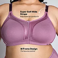 Nykd By Nykaa Everyday Cotton M-Frame Bounce Control Non-Padded Non-Wired Bra NYB101