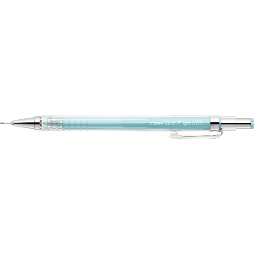 Zebra Color Flight Mechanical Pencil Inner Color Aqua Blue 0.5