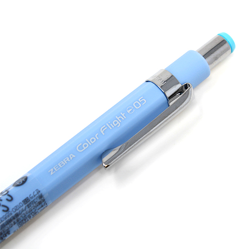 Zebra Color Flight Mechanical Pencil Pastel Blue 0.5