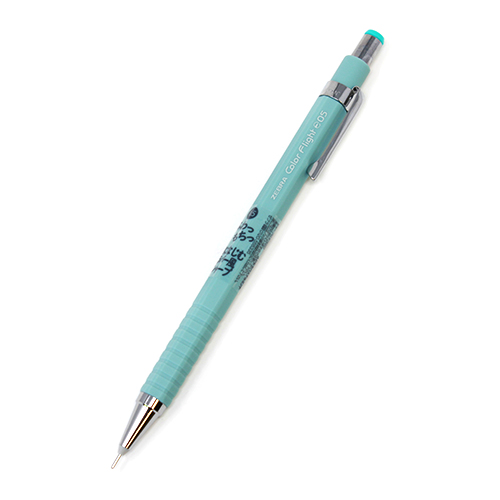 Zebra Color Flight Mechanical Pencil Pastel Mint Green 0.5