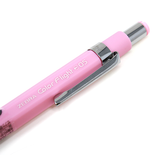 Zebra Color Flight Mechanical Pencil Pastel Pink 0.5